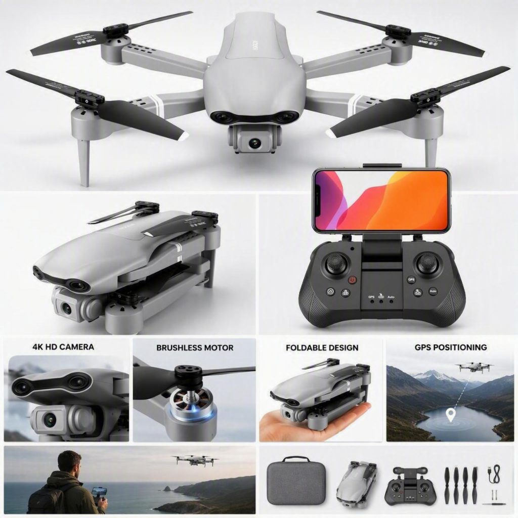 DroneArc Velo F1 – High-Performance Folding Drone